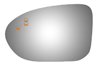 SIDE VIEW MIRROR W BLIND SPOT CROSS PATH